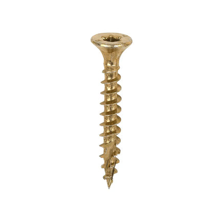 TIMCO C2 Clamp-Fix TX Double Countersunk Ribbed Woodscrews Twin-Cut Yellow 