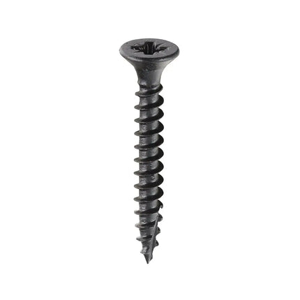 TIMCO Classic Multi-Purpose Screws PZ Double Countersunk Exterior Black Organic Steel 