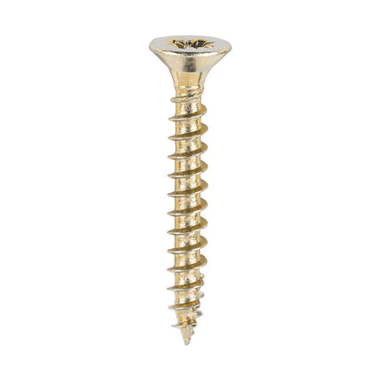 TIMCO Classic Multi-Purpose Screws PZ Double Countersunk Zinc Yellow Carbon 