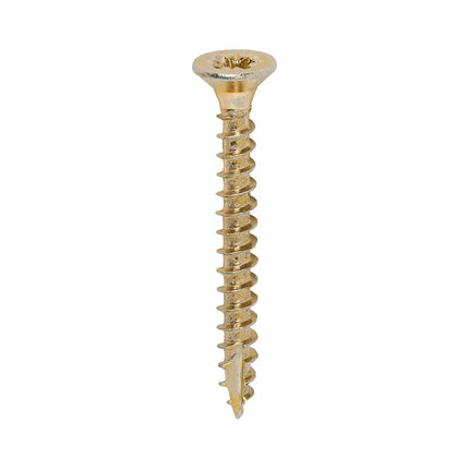 TIMCO Classic Multi-Purpose Screws PZ Double Countersunk Zinc Yellow Carbon 