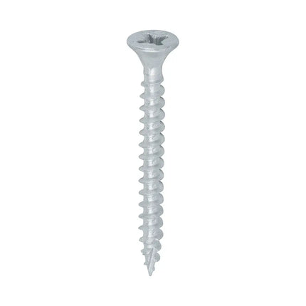 TIMCO C2 Exterior Strong-Fix PZ Twin Cut Double Countersunk Silver Organic 