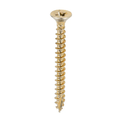 TIMCO Classic Multi-Purpose Screws PZ Double Countersunk Zinc Yellow Carbon 