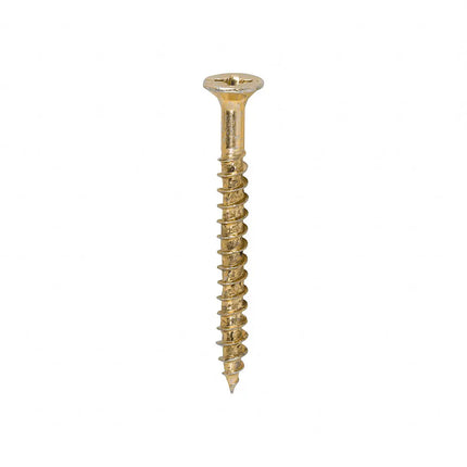 TIMCO Velocity Premium Multi-Use Screws PZ Double Countersunk Yellow 