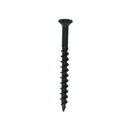 Timco Furniture Carcass Screws Steel, Black, Lime