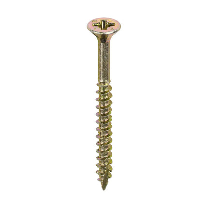 TIMCO Velocity Premium Multi-Use Screws PZ Double Countersunk Yellow 