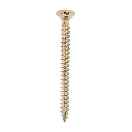TIMCO Classic Multi-Purpose Screws PZ Double Countersunk Zinc Yellow Carbon 