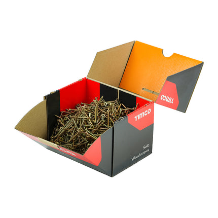 Timco Solo Chipboard & Woodscrews Steel, Zinc, Yellow, Lime