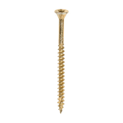 TIMCO C2 Clamp-Fix TX Double Countersunk Ribbed Woodscrews Twin-Cut Yellow 
