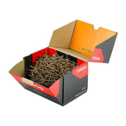 Timco Solo Chipboard & Woodscrews Steel, Zinc, Yellow, Lime