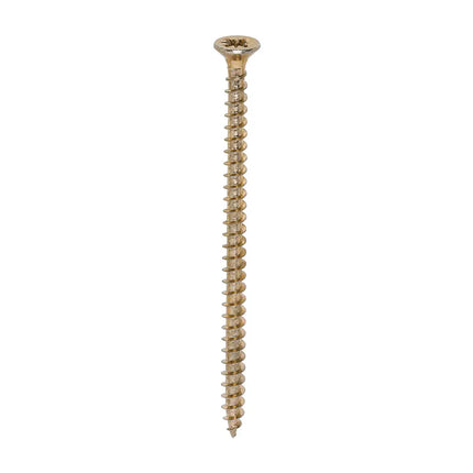 TIMCO Solo Chipboard Woodscrews PZ Double Countersunk Single Thread Yellow 