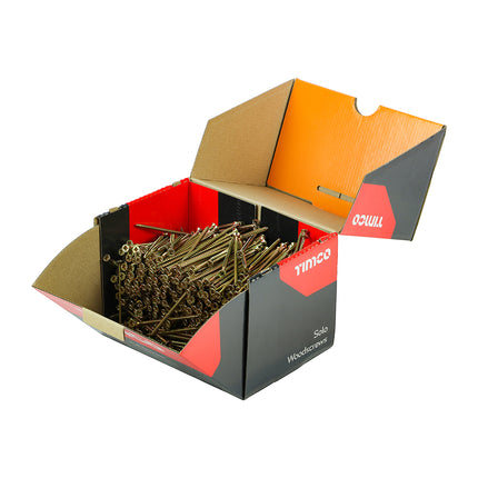 Timco Solo Chipboard & Woodscrews Steel, Zinc, Yellow, Lime