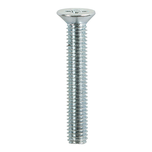 Timco Metric Threaded Machine Screws Steel, Zinc, Lime, Clear