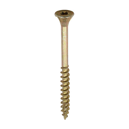 C2 Floor-Fix - TX - Double Countersunk with Ribs - Twin-Cut - Yellow