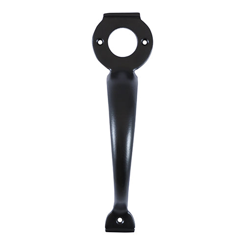 Timco Escutcheon Handle, Black Steel