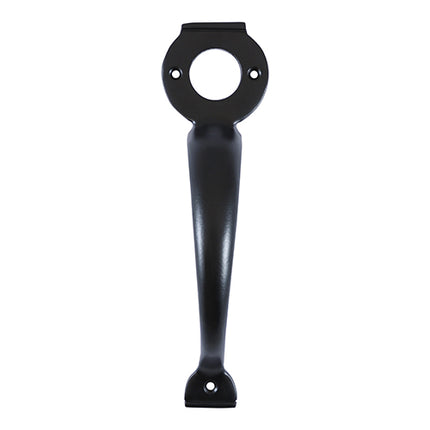 Timco Escutcheon Handle, Black Steel