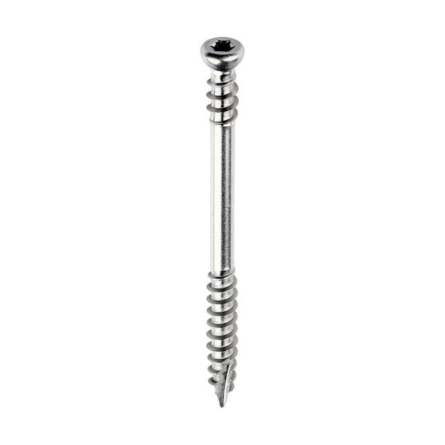 C2 Deck-Fix - TX - Cylinder - Single Slash - Stainless Steel