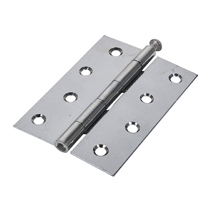 Timco Plain Butt Hinge Polished Chrome, Steel, Lime