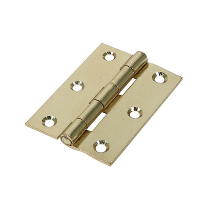 Timco Plain Butt Hinge Steel, Brass, Lime