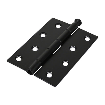 Timco Plain Butt Hinge Steel, Black