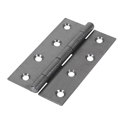 Timco Narrow Plain Butt Hinge (5050), Self Colour Steel