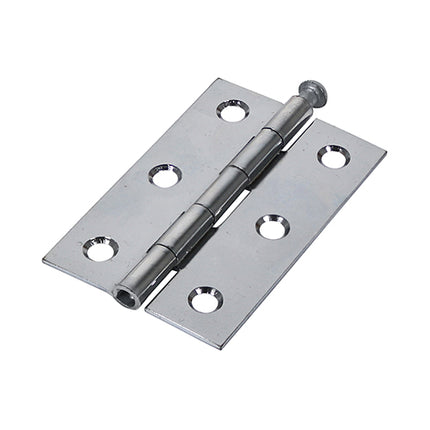 Timco Plain Butt Hinge Polished Chrome, Steel, Lime