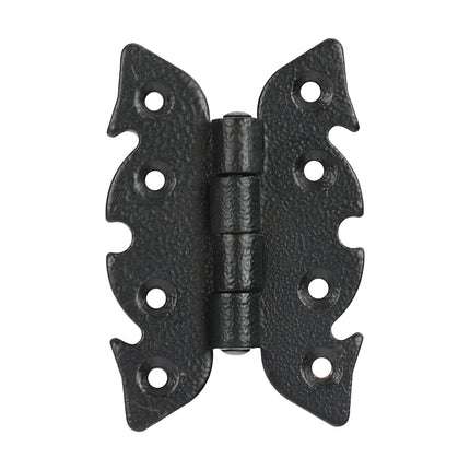 Pair of Butterfly Hinges - Antique Black