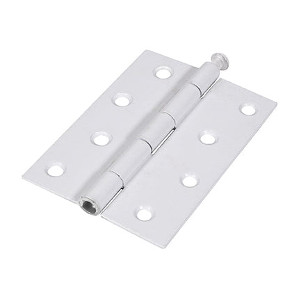 TIMCO 1840 Plain Butt Hinge Loose Pin Steel Epoxy White Door