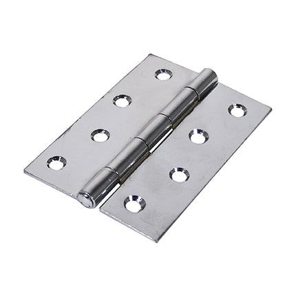Timco Plain Butt Hinge Polished Chrome, Steel, Lime