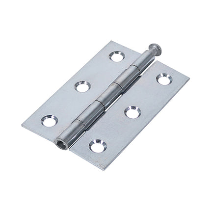 Plain Butt Hinge - Loose Pin (1840) - Zinc