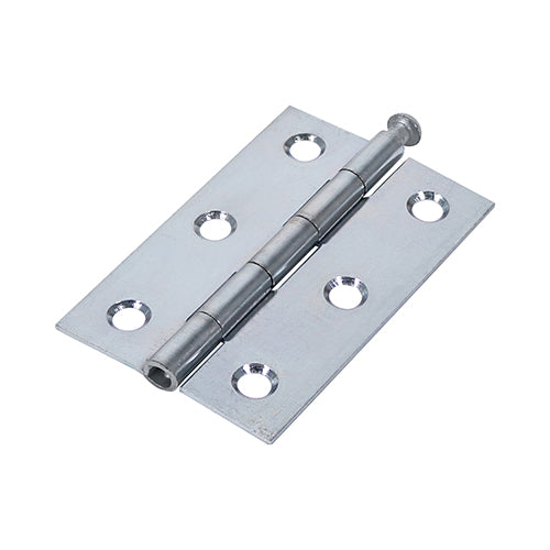 Timco Plain Butt Hinge Steel, Zinc, Lime