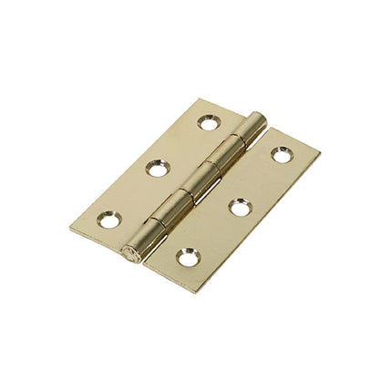 Timco Plain Butt Hinge Steel, Brass, Lime