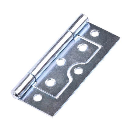 Timco Flush Hinge (105), Zinc Steel