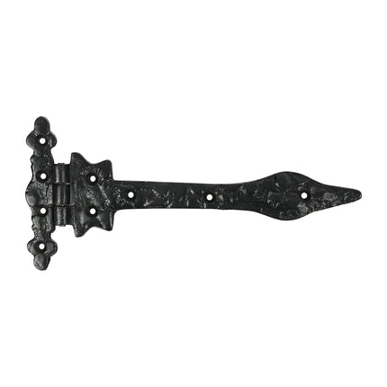 Timco Pair Of Spear Hinges, Antique Black Steel, Lime