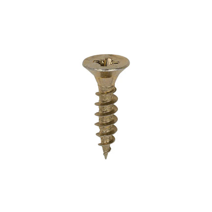 TIMCO Classic Multi-Purpose Screws PZ Double Countersunk Zinc Yellow Carbon 