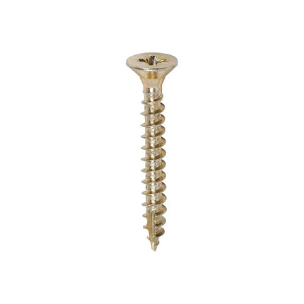 TIMCO Classic Multi-Purpose Screws PZ Double Countersunk Zinc Yellow Carbon 