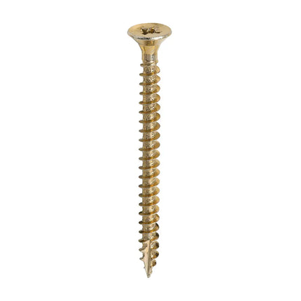 TIMCO Classic Multi-Purpose Screws PZ Double Countersunk Zinc Yellow Carbon 