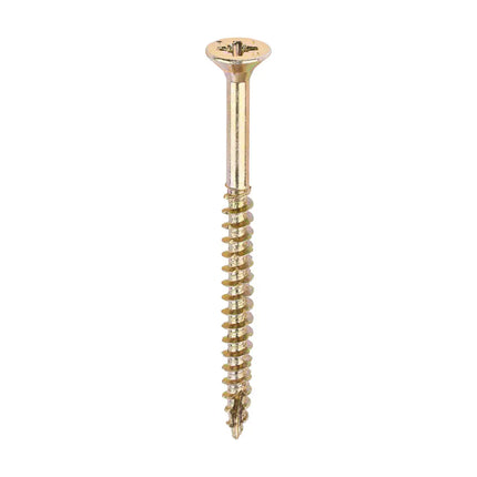 TIMCO Velocity Premium Multi-Use Screws PZ Double Countersunk Yellow 