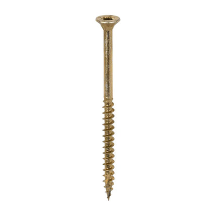 TIMCO C2 Clamp-Fix TX Double Countersunk Ribbed Woodscrews Twin-Cut Yellow 
