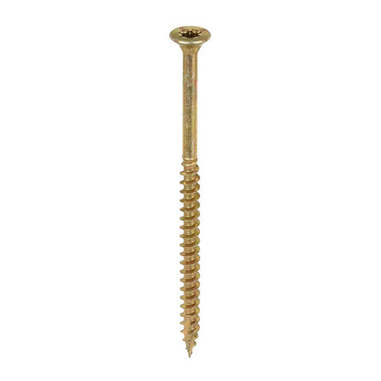 TIMCO C2 Clamp-Fix TX Double Countersunk Ribbed Woodscrews Twin-Cut Yellow 