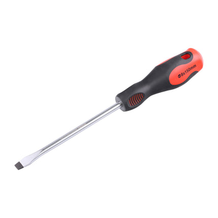 Timco Screwdriver, Slotted Steel, Lime, Tan