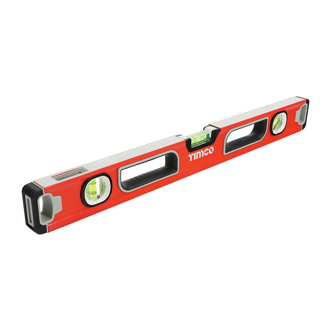 Timco Professional Spirit Level, Box Beam Aluminium, Lime