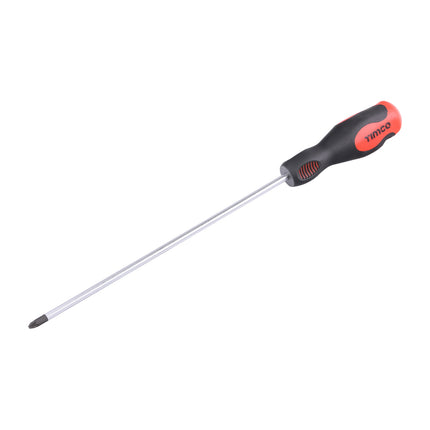 Timco Screwdriver, Pozi Steel, Lime, Tan