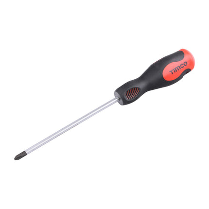 Timco Screwdriver, Phillips Steel, Lime, Tan