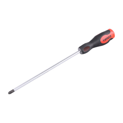 Timco Screwdriver, Pozi Steel, Lime, Tan