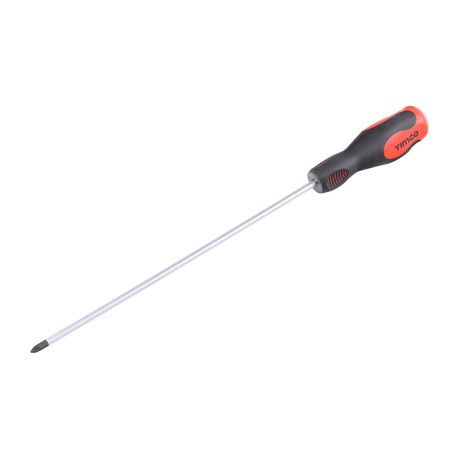 Timco Screwdriver, Pozi Steel, Lime, Tan