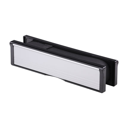 Timco Intumescent Letterbox Aluminium, Black, Lime