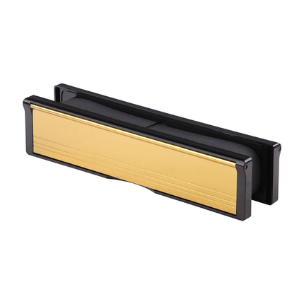 Timco Intumescent Letterbox Black, Gold, Lime