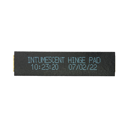 Timco Intumescent Hinge Pads Graphite, Lime
