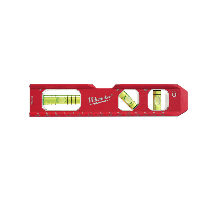 Milwaukee Block Torpedo Level (Vial), Magnetic