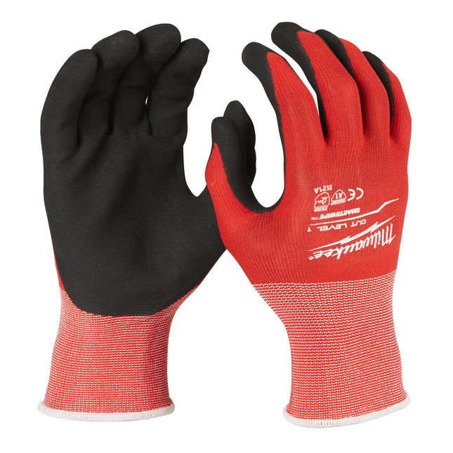 Milwaukee Cut A Gloves (- 7/S - 1pc), Hang Card